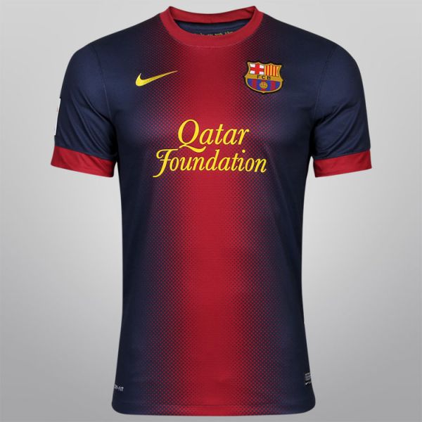 Camisa Nike Barcelona Home 12/13 nº8