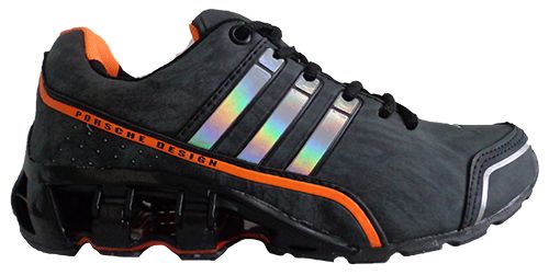 Tênis Adidas Porsche II Preto e Laranja