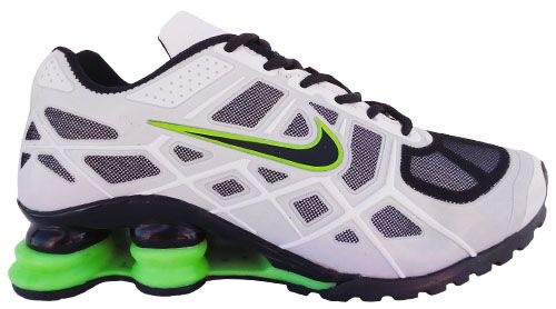 Tênis Nike Shox Turbo 12 Branco e Verde